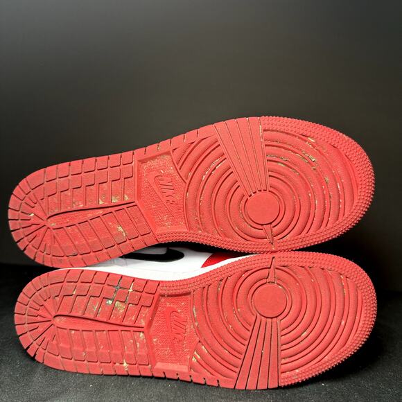 Nike Air Jordan 1 Mid GS Chicago Men's Shoes - Size 5.5 - Picture 6 of 8